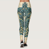 ウィリアムモリスパーペネルヴィンテージパターンレギンス レギンス (裏面)