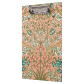 ウィリアムモリスヒアシントフラワーバラアート クリップボード (左)