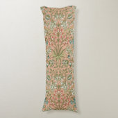 ウィリアムモリスヒアシントフラワーバラアート ボディピロー (正面縦)