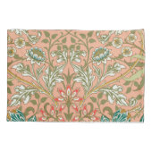 ウィリアムモリスヒアシントフラワーバラアート 枕カバー (裏面)