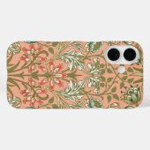 ウィリアムモリスヒアシントフラワーバラアート Case-Mate iPhoneケース (裏面 (横))