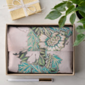 ウィリアムモリスピンクフローラティッシュペーパー 薄葉紙 (ギフト)