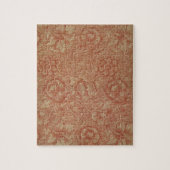 ウィリアムモリスピンクポピーフラワーフローラ ジグソーパズル (縦)