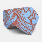 ウィリアムモリスピンクポピーフラワーフローラ ネクタイ (ロール)