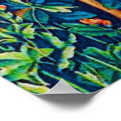 ウィリアムモリスフォレストディアタペストリープリント ポスター (角)