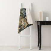 ウィリアムモリスフォレストラビットフローラアールヌーボー シェルパブランケット (インサイチュ)