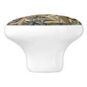 ウィリアムモリスフォレストラビットフローラアールヌーボー セラミックノブ (側面)