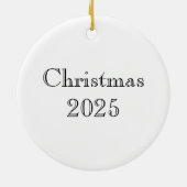 ウィリアムモリスフォークアートバーズフラワーズどんぐり セラミックオーナメント (裏面)