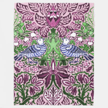 ウィリアムモリスフォークアートバーズフラワーズどんぐり