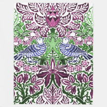 ウィリアムモリスフォークアートバーズフラワーズどんぐり