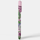 ウィリアムモリスフォークアートバーズフラワーズどんぐり Case-Mate iPhoneケース (裏面 / 右)