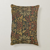 ウィリアムモリスフラワーガーデンタペストリー アクセントクッション (裏面(縦))