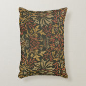 ウィリアムモリスフラワーガーデンタペストリー アクセントクッション (正面(垂直))