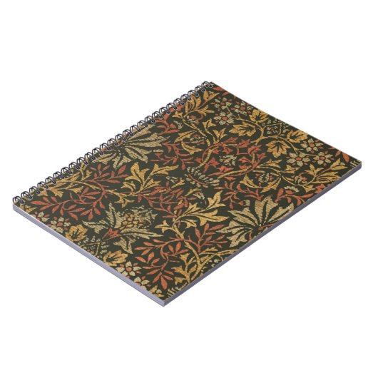 ウィリアムモリスフラワーガーデンタペストリー ノートブック (左側)