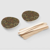 ウィリアムモリスフラワーガーデンタペストリー ハンドファン (組立なし)