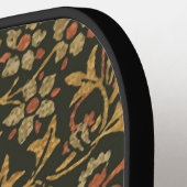 ウィリアムモリスフラワーガーデンタペストリー ピックルボールラケット (左詳細)