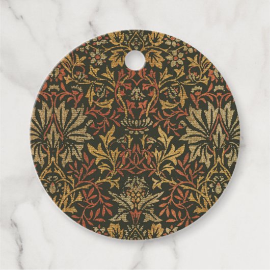 ウィリアムモリスフラワーガーデンタペストリー フェイバータグ (正面)