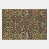 ウィリアムモリスフラワーガーデンタペストリー ラッピングペーパーシート (正面)