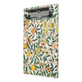 ウィリアムモリスフルーツポメグラナートホワイトオーナメント ミニクリップボード (アングル2)