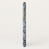 ウィリアムモリスフルーツポメグラネートブルーオーナメント Case-Mate iPhoneケース (裏面/左)