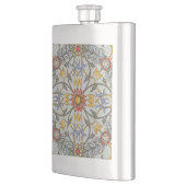 ウィリアムモリスフローラサークルフラワーイラストレーション フラスク (左)