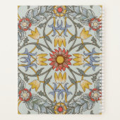 ウィリアムモリスフローラサークルフラワーイラストレーション プランナー手帳 (裏面)