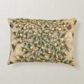 ウィリアムモリスフローラフルーツガーデンフラワークラシックズ アクセントクッション (裏面)