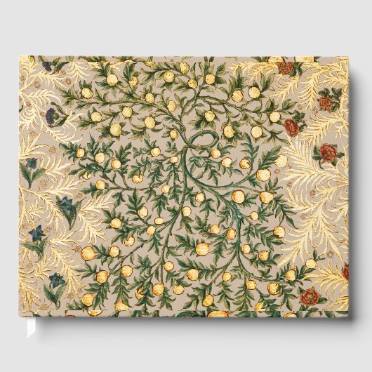 ウィリアムモリスフローラフルーツガーデンフラワークラシックズ ゲストブック (正面)