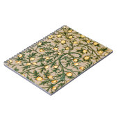 ウィリアムモリスフローラフルーツガーデンフラワークラシックズ ノートブック (左側)