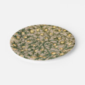 ウィリアムモリスフローラフルーツガーデンフラワークラシックズ ペーパープレート (アングル)