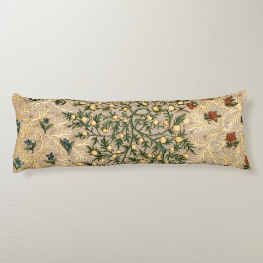 ウィリアムモリスフローラフルーツガーデンフラワークラシックズ ボディピロー (裏面)