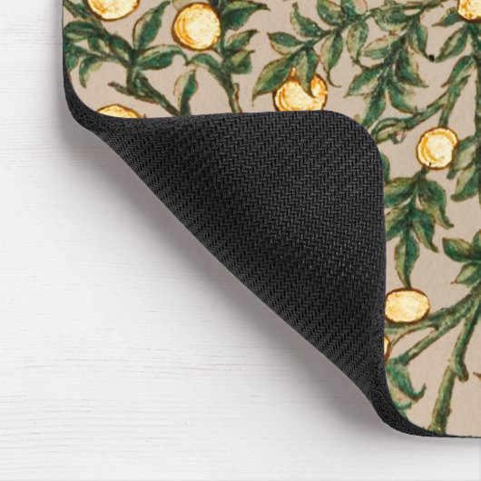 ウィリアムモリスフローラフルーツガーデンフラワークラシックズ マウスパッド (コーナー)