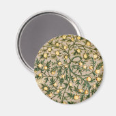 ウィリアムモリスフローラフルーツガーデンフラワークラシックズ マグネット (正面/裏面)