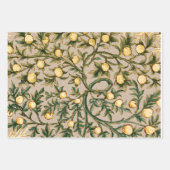 ウィリアムモリスフローラフルーツガーデンフラワークラシックズ ラッピングペーパーシート (正面)