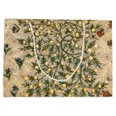 ウィリアムモリスフローラフルーツガーデンフラワークラシックズ ラージペーパーバッグ (裏面)