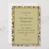 ウィリアムモリスフローラフルーツガーデンフラワークラシックズ 招待状 (裏面)