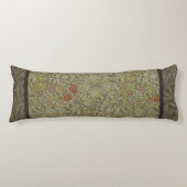 ウィリアムモリスフローラリリーウィローアートプリントデザイン ボディピロー (正面)