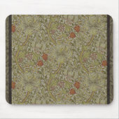 ウィリアムモリスフローラリリーウィローアートプリントデザイン マウスパッド (正面)