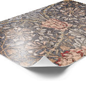 ウィリアムモリスフローラルパターンヴィンテージ フォトプリント            (角)