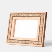 ウィリアムモリスフローラ&フォージズケムスコット縁ど レーザー彫刻フレーム (左)