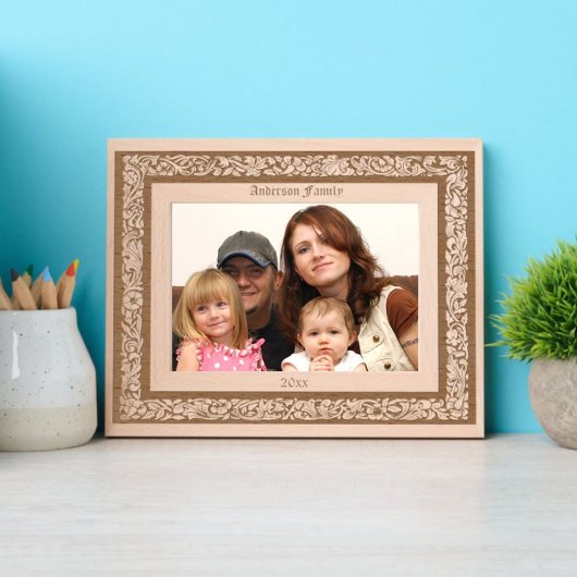 ウィリアムモリスフローラ&フォージズケムスコット縁ど レーザー彫刻フレーム