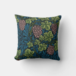 ウィリアムモリスブドウつる植物 クッション