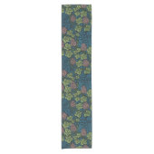 ウィリアムモリスブドウつる植物 ショートテーブルランナー (正面)