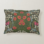 ウィリアムモリスブラックソーンガーデンフラワークラシックズ アクセントクッション (裏面)