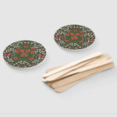 ウィリアムモリスブラックソーンガーデンフラワークラシックズ ハンドファン (組立なし)