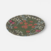 ウィリアムモリスブラックソーンガーデンフラワークラシックズ ペーパープレート (アングル)