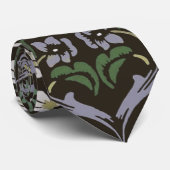 ウィリアムモリスブラックソーンタペストリーフローラ ネクタイ (ロール)