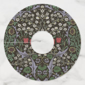 ウィリアムモリスブラックソーンタペストリーフローラ ワイングラスタグ (裏面)