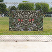 ウィリアムモリスブラックソーンタペストリーフローラ 横断幕 (インサイチュ)