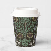 ウィリアムモリスブラックソーンタペストリーフローラ 紙コップ (右)